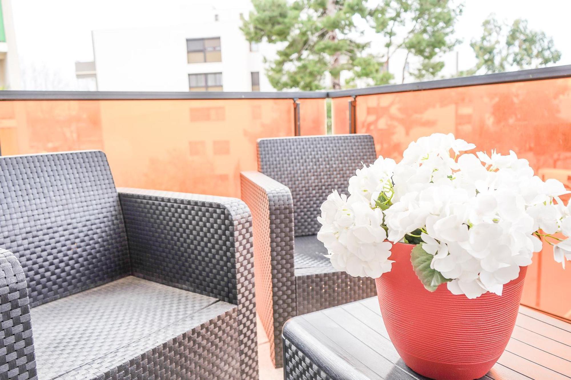 Bel Appartement Climatise & Parking Перпинян Екстериор снимка