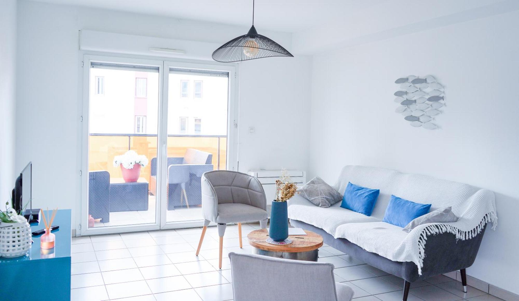 Bel Appartement Climatise & Parking Перпинян Екстериор снимка