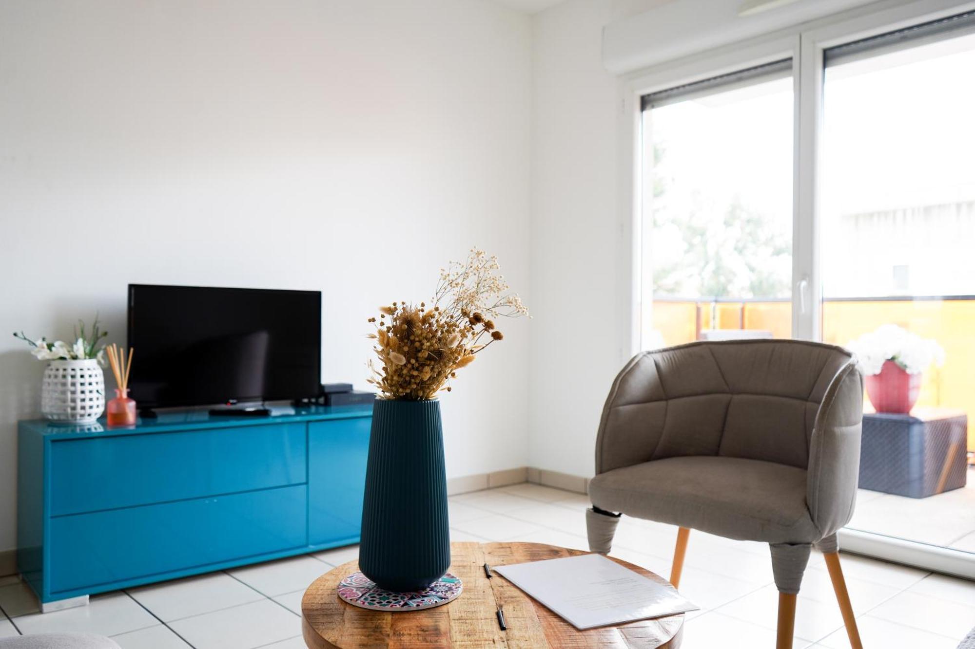 Bel Appartement Climatise & Parking Перпинян Екстериор снимка