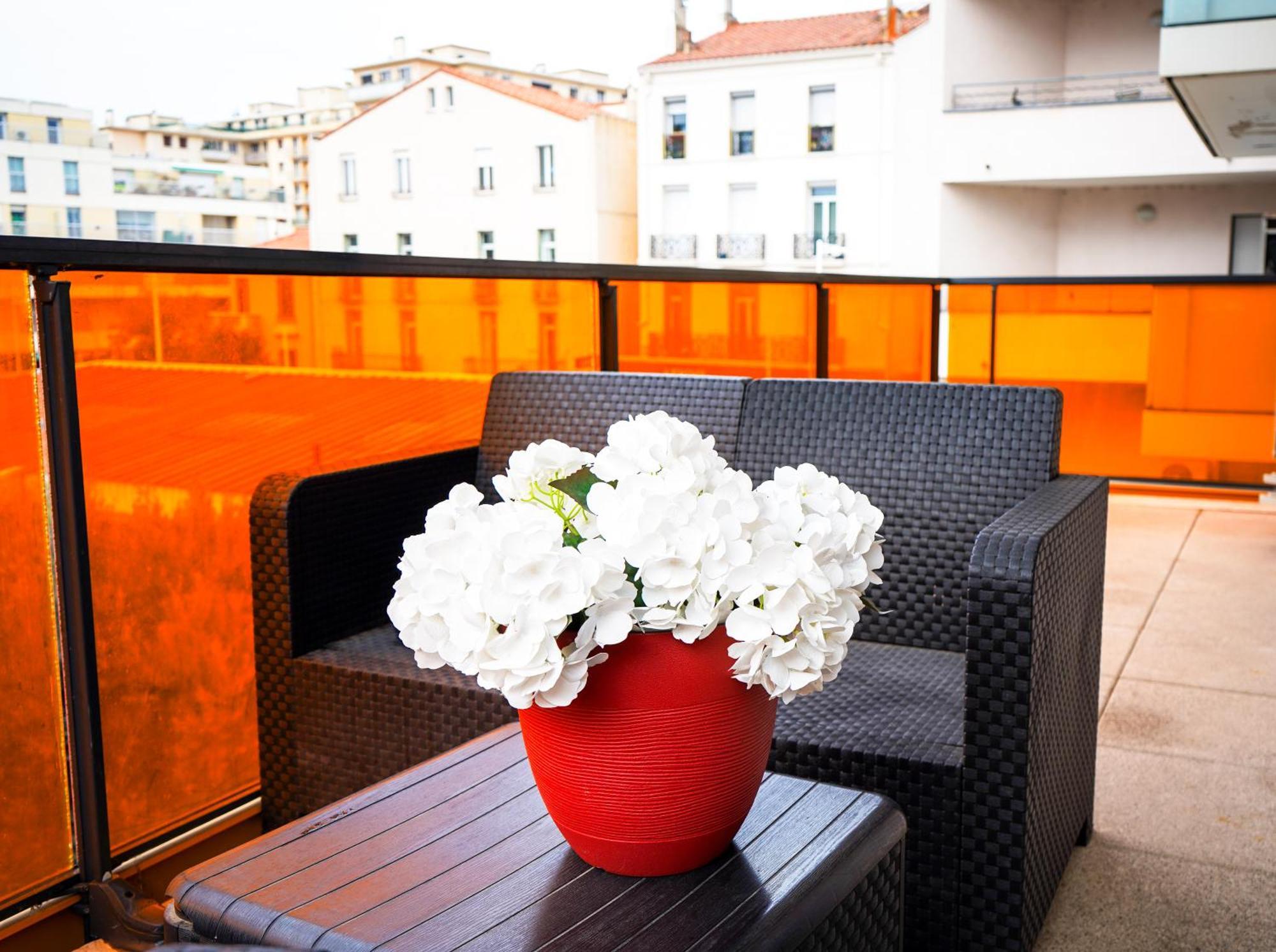 Bel Appartement Climatise & Parking Перпинян Екстериор снимка