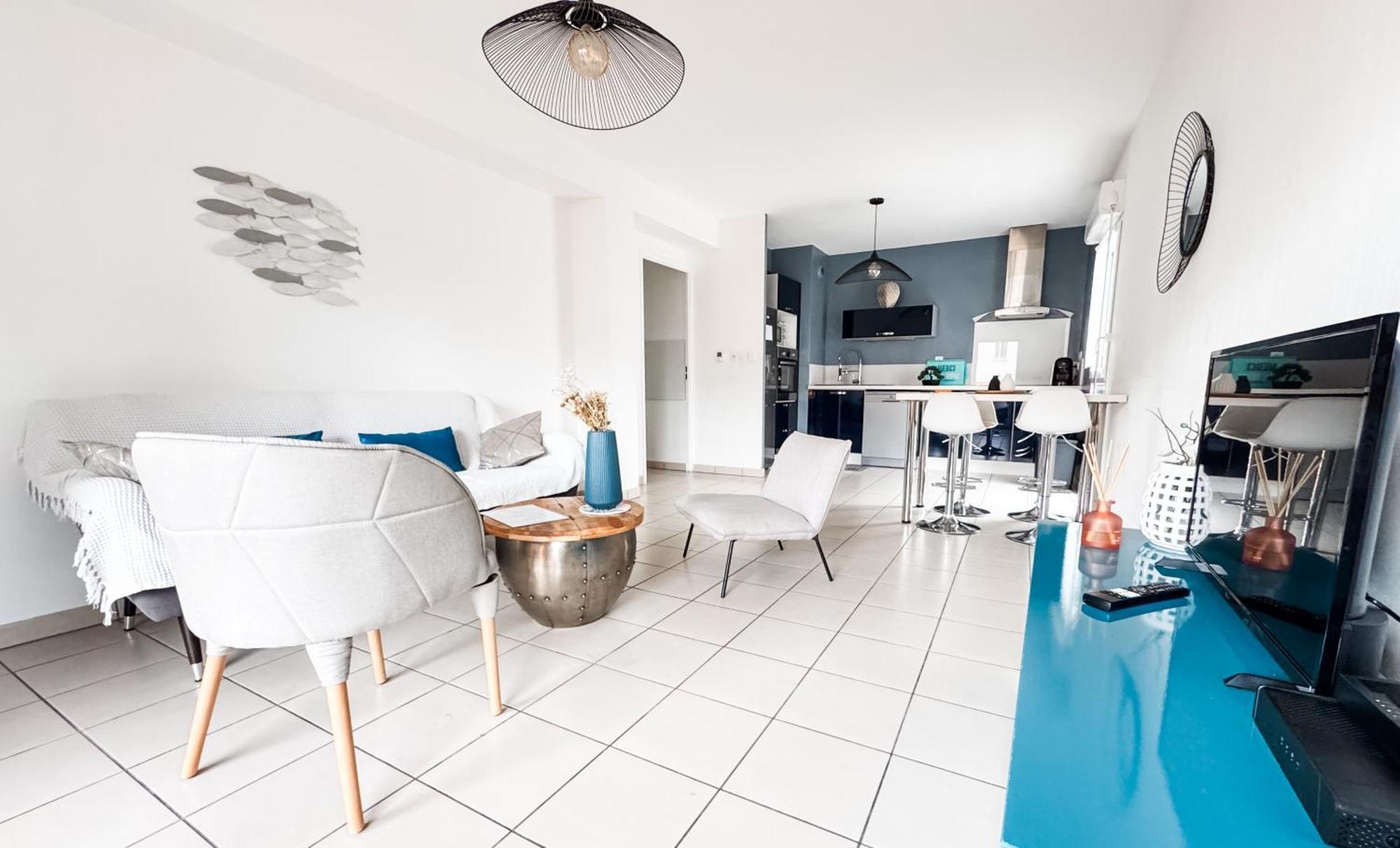 Bel Appartement Climatise & Parking Перпинян Екстериор снимка